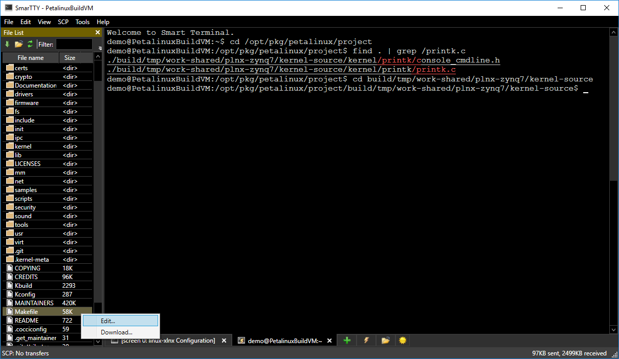 Preparing Petalinux Kernels for Debugging with VisualKernel